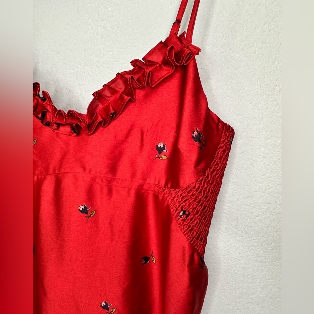 Free People Intimately / On My Own Printed Maxi Dress / Boho Maxi Dress/Small - Picture 5 of 8